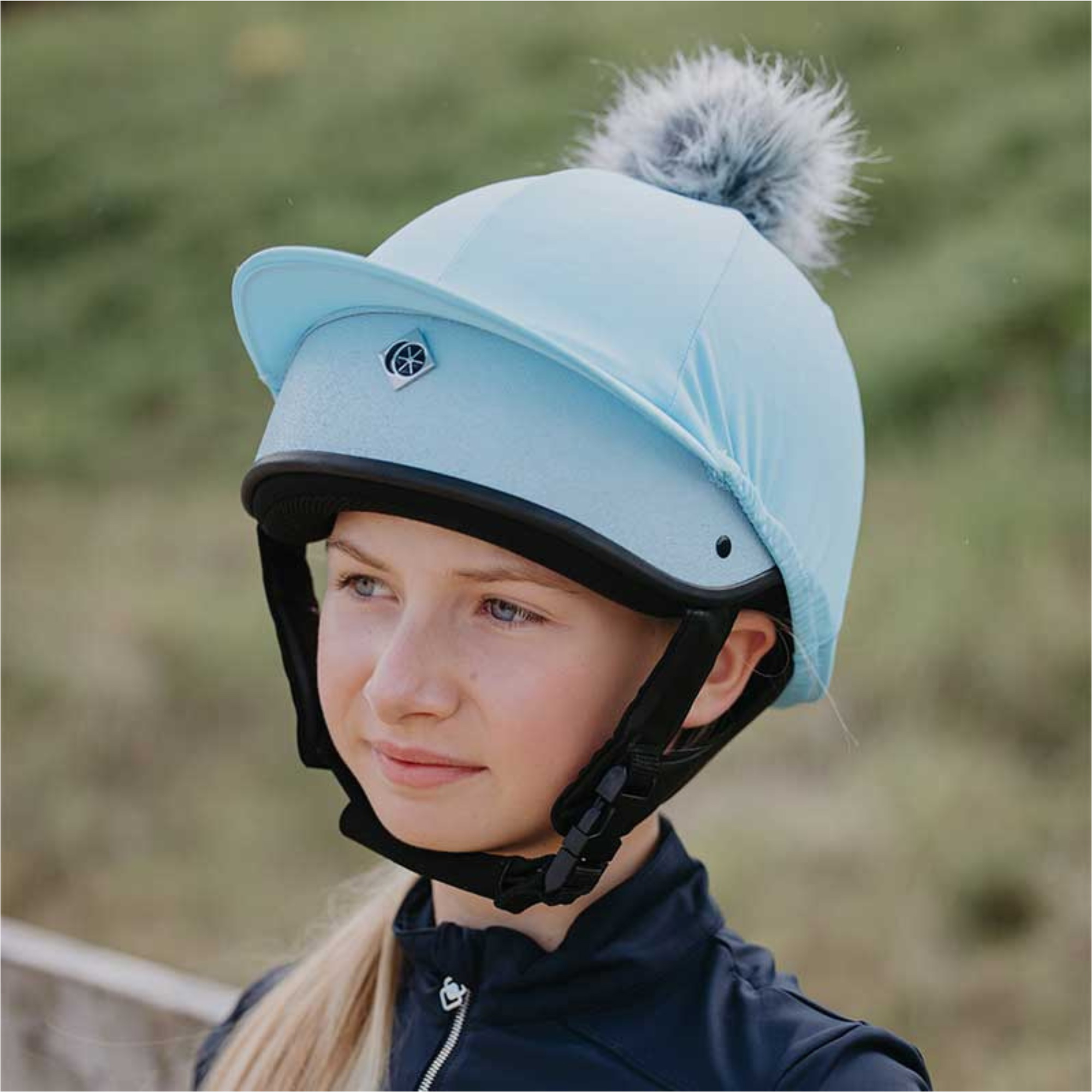 2026 Charles Owen Harlow JS1 Pro Jockey Crâne Avec Doublure BBHAR1 - Baby Blue